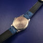 Klassische Q&Q Damen Uhr – Maritimes Blau mit Datumsanzeige