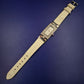 Elegante Auriol Damen Uhr – Rechteckiges Design mit Strassbesatz