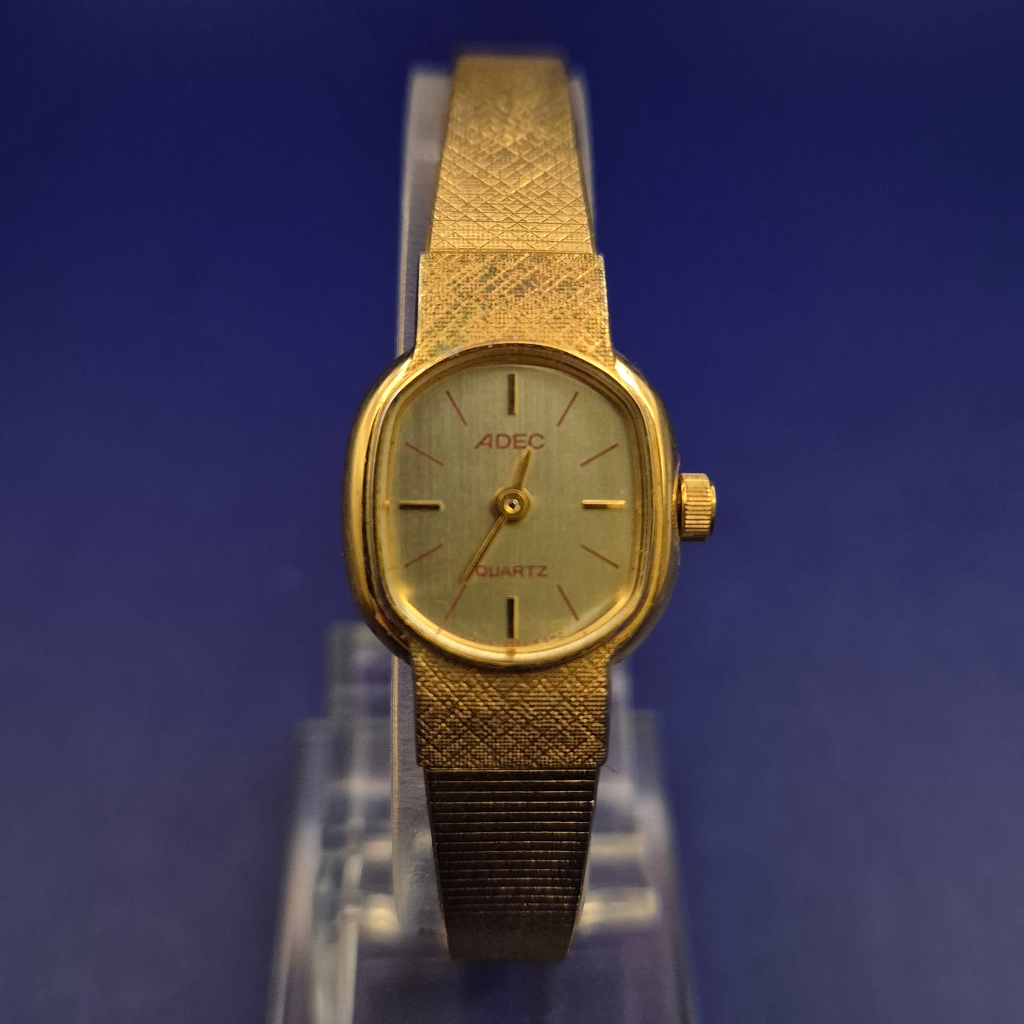 Elegante Adec Damen Uhr – Vintage Gold-Look von Citizen