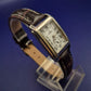 Klassische Festina Damen Uhr – Elegantes Rechteck-Design mit Lederband