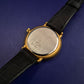 Minimalistische Golana Swiss Damen Uhr – Elegantes Schwarz & Gold Design
