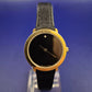 Minimalistische Golana Swiss Damen Uhr – Elegantes Schwarz & Gold Design
