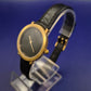 Minimalistische Golana Swiss Damen Uhr – Elegantes Schwarz & Gold Design