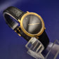 Minimalistische Golana Swiss Damen Uhr – Elegantes Schwarz & Gold Design