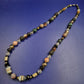 Titel Exklusive Edelstein Kette – Handgefertigt mit Achat, Lava & Onyx