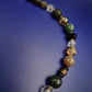 Titel Exklusive Edelstein Kette – Handgefertigt mit Achat, Lava & Onyx