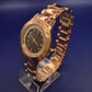 Elegante Damen Uhr in Roségold mit Strassbesatz – Glamouröser Stil