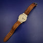 Klassische Braun Herren Uhr – Minimalistisches Bauhaus Design AW 50