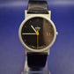 Exklusive Braun Herren Uhr – Bauhaus Klassiker AW 10 in Schwarz