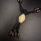Elegante Boho Damen Kette – Perlenkette mit Ethno-Details