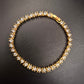 Elegantes Goldfarbenes Tennis Armband – Klassischer Stil mit Kristallen