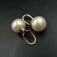 Elegante Damen O Ringe – Klassische Perlen in Silberfassung