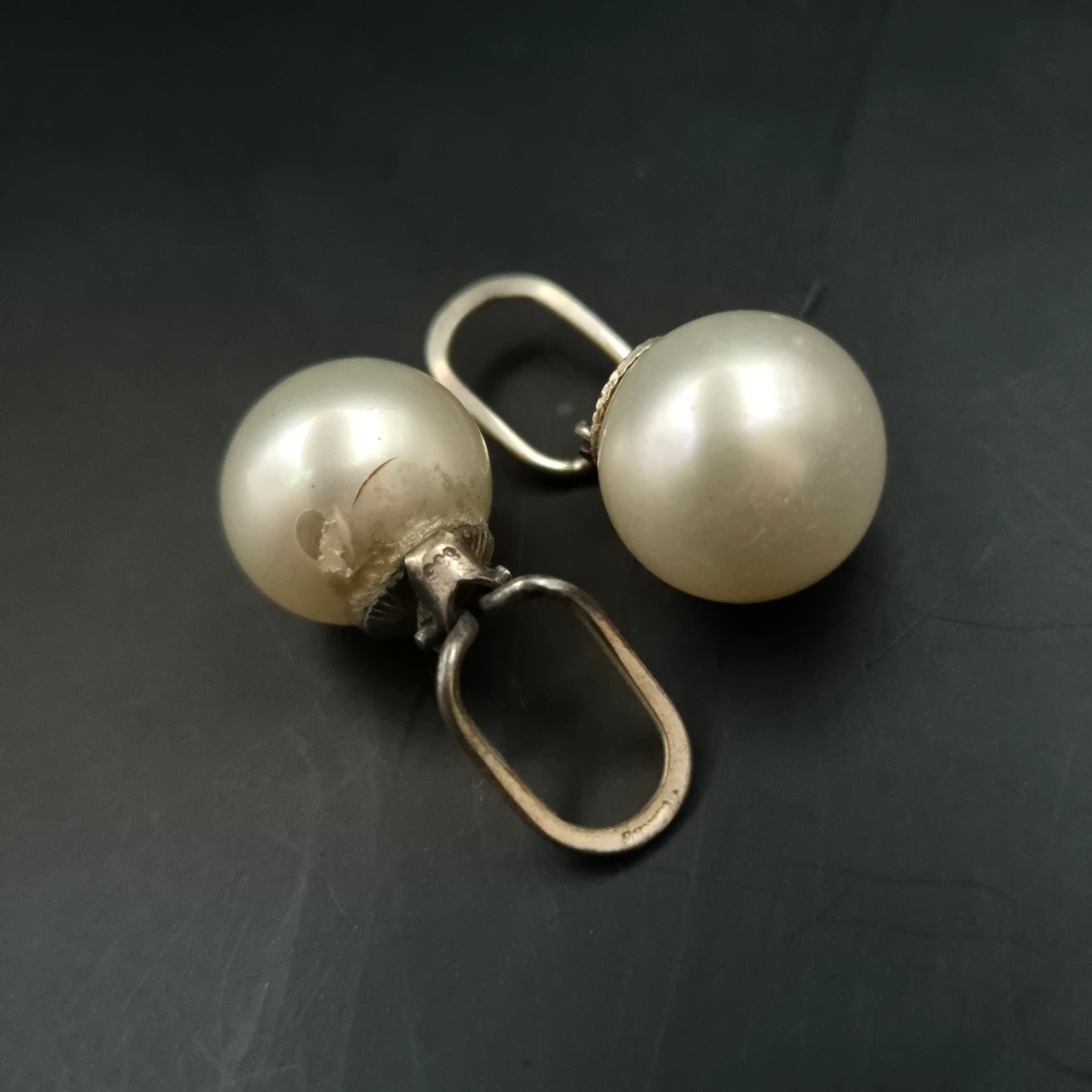 Elegante Damen O Ringe – Klassische Perlen in Silberfassung