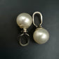 Elegante Damen O Ringe – Klassische Perlen in Silberfassung