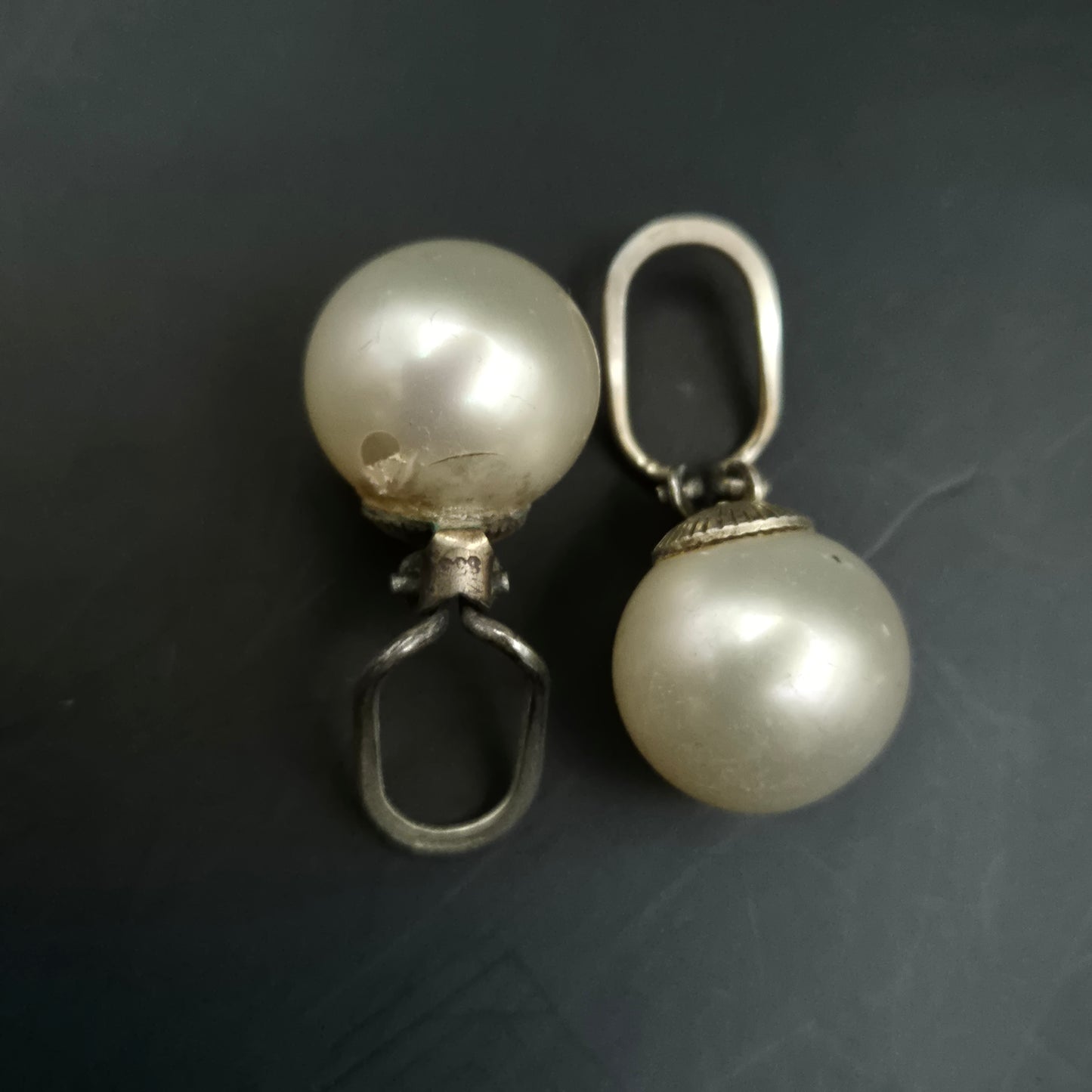 Elegante Damen O Ringe – Klassische Perlen in Silberfassung