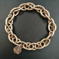 Massives Giuno Damen Armband – Roségoldfarbene Gliederkette