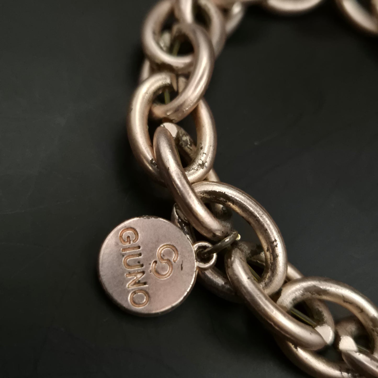 Massives Giuno Damen Armband – Roségoldfarbene Gliederkette