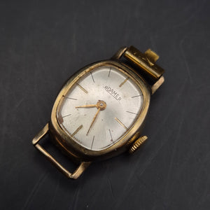 Elegante Roamer Damen Uhr – Vintage Schweizer Handaufzug vergoldet