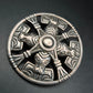 Exquisite Wikinger Stil Brosche – Nordisches Design aus 830er Silber
