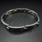 Modernes Rochet Herren Armband – Edelstahl mit Gold-Akzenten