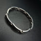Modernes Rochet Herren Armband – Edelstahl mit Gold-Akzenten