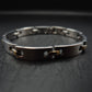 Modernes Rochet Herren Armband – Edelstahl mit Gold-Akzenten