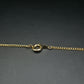 Antike Pre-Columbian Style Figur Anhänger Kette – Goldfarbenes Ethno Design