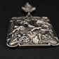 Antiker Vintage Silber Anhänger – Mythischer Drache im Orient-Stil