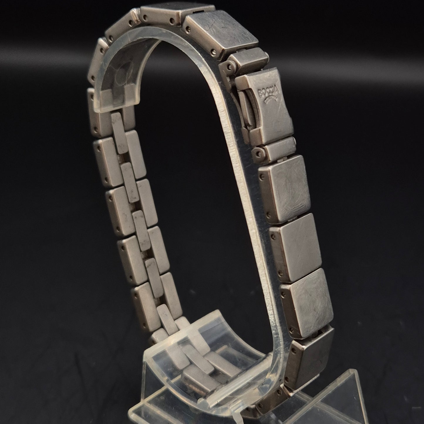 Edles Boccia Titanium Herren Armband – Puristisches Design aus Titan