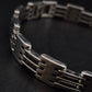 Modernes Edelstahl Armband für Herren – Markantes Glieder Design