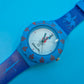 Exklusive McDonald’s Olympia 1996 Atlanta Sammler Uhr – Blaues Retro-Design