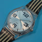 Krippl-Watches Herren Uhr – Modernes Design mit Streifen-Optik