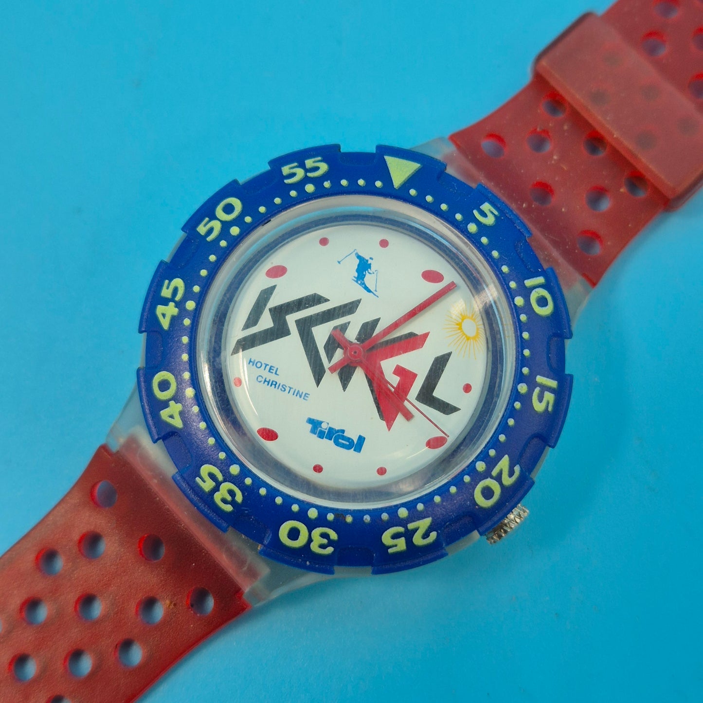 Sportliche Skigl Herren Uhr – Hotel Christine Ischgl Edition