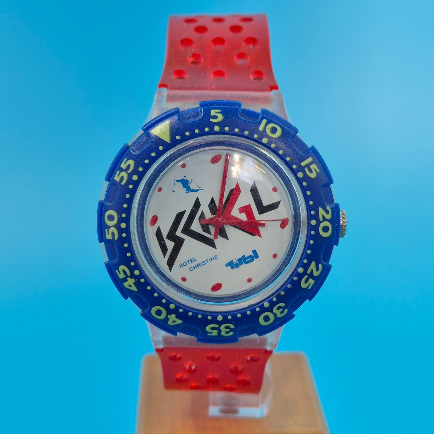 Sportliche Skigl Herren Uhr – Hotel Christine Ischgl Edition