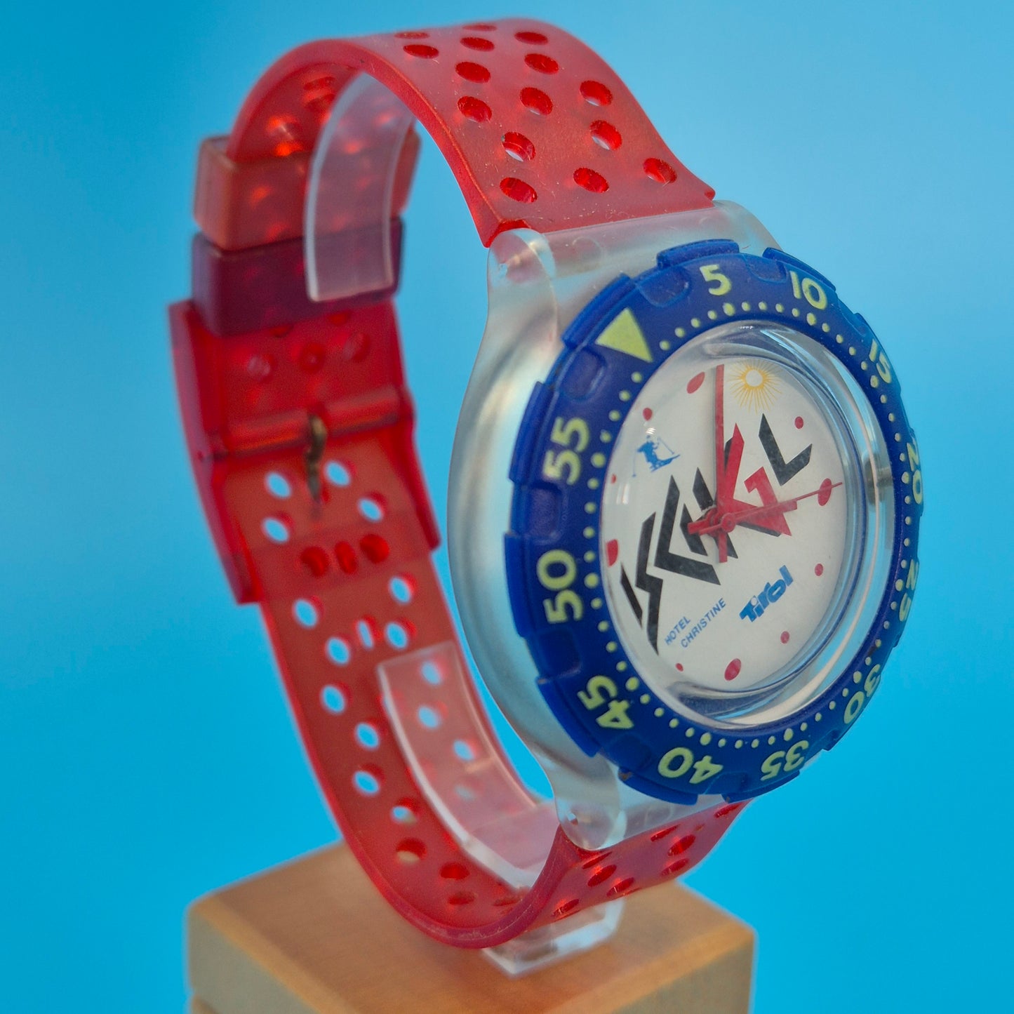Sportliche Skigl Herren Uhr – Hotel Christine Ischgl Edition