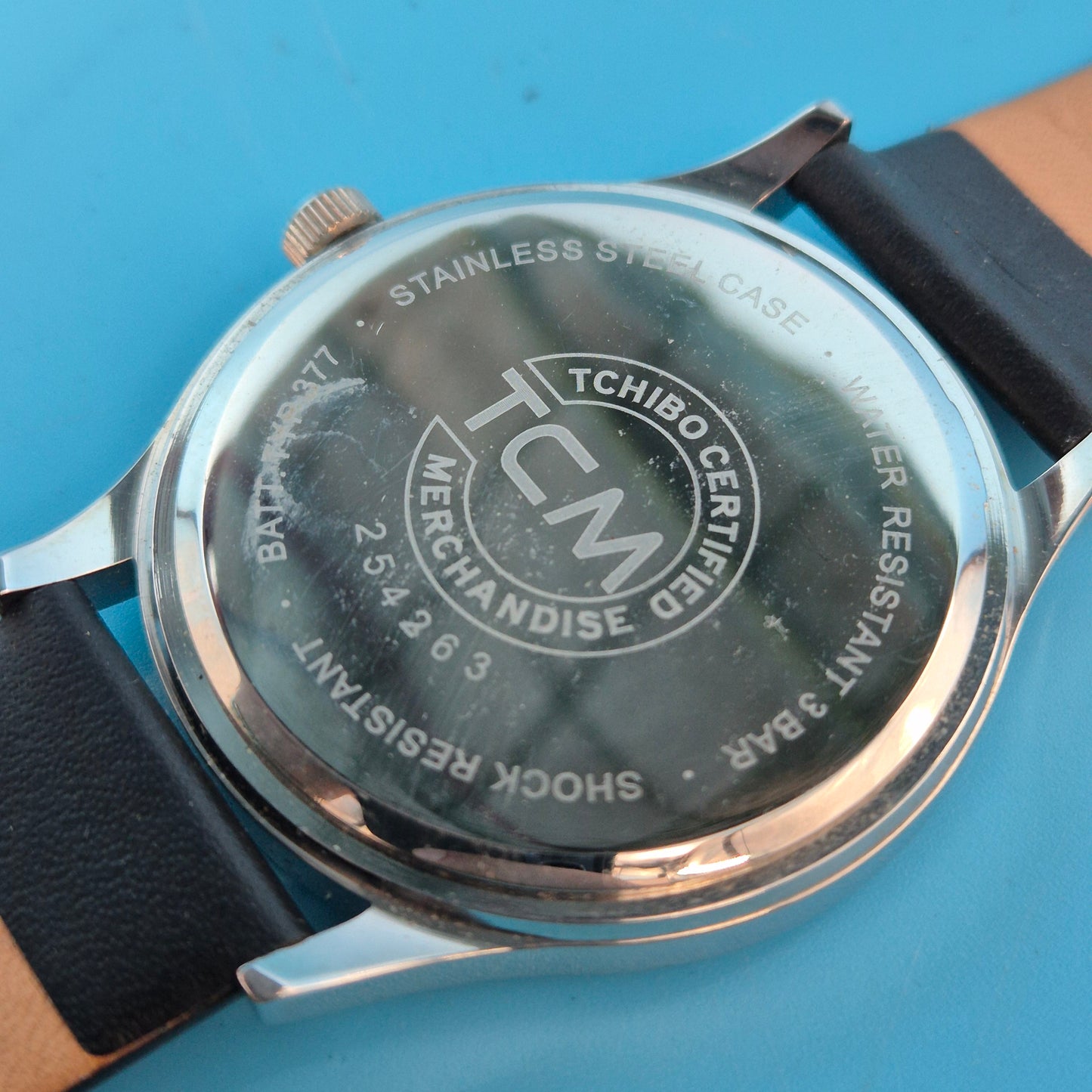 Zeitlose TCM Herren Uhr – Klassisches Design in Schwarz & Silber