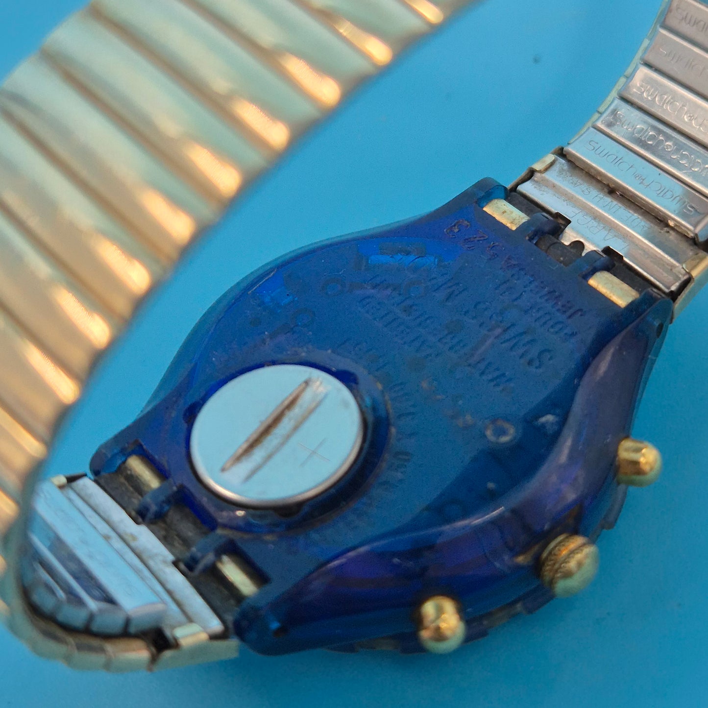 Vintage Swatch Aqua Chrono SBM101 Waterpower – Sportliche Herren Uhr