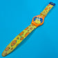 Fröhliche Heye Mordillo Giraffe Kinder Uhr – Farbenfrohes Retro Design