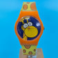 Fröhliche Heye Mordillo Giraffe Kinder Uhr – Farbenfrohes Retro Design
