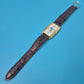Lorus Mickey Mouse Uhr – Vintage Design mit Goldgehäuse & Lederband
