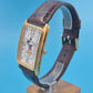 Lorus Mickey Mouse Uhr – Vintage Design mit Goldgehäuse & Lederband