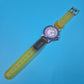Bunte Factor X Beverly Hills Damen Uhr – Retro Look in Lila & Gelb