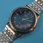 Klassische ADEC Solar Herren Uhr – Goldfarbenes Vintage Design
