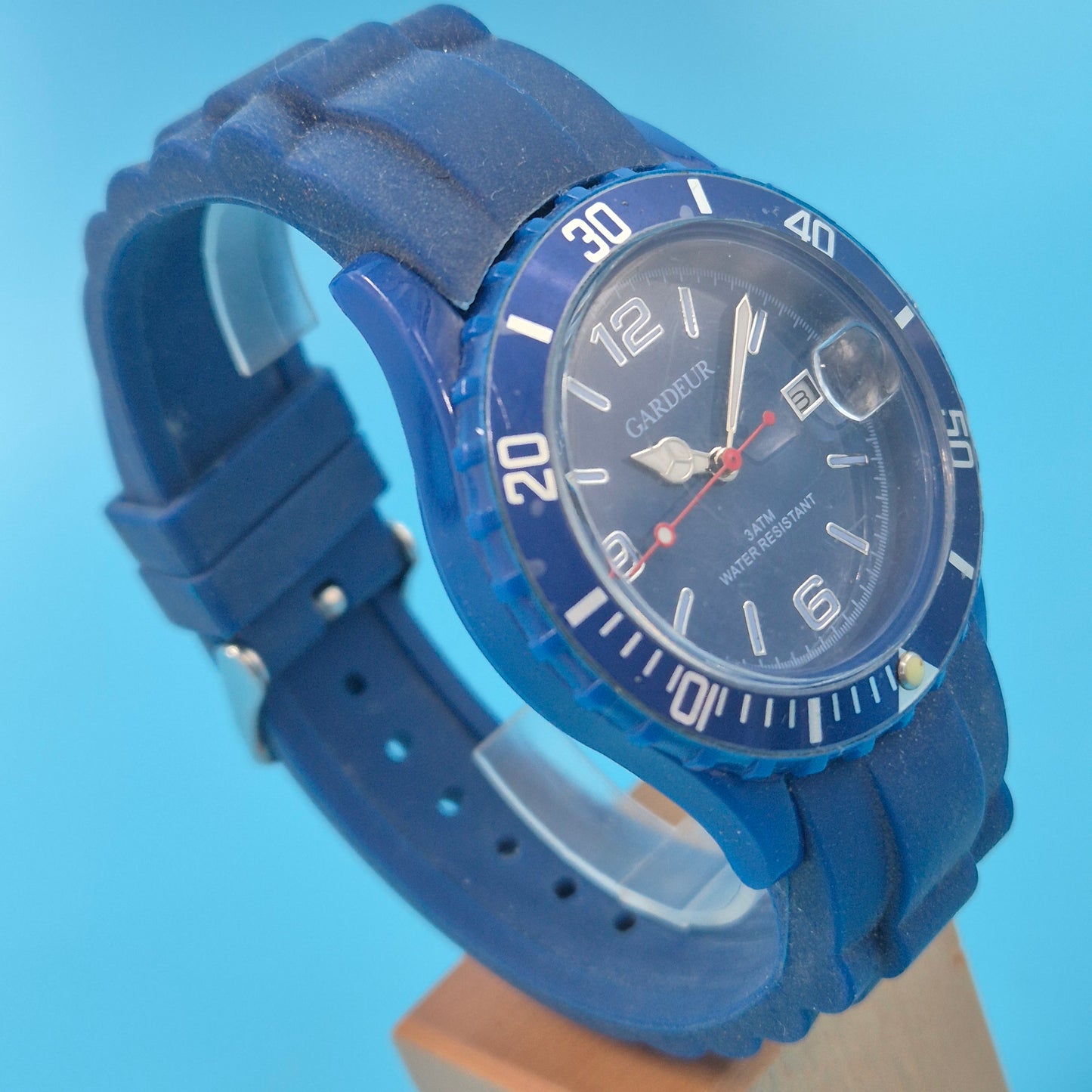 Sportliche Gardeur Herren Uhr im Taucherstil - Blaues Design