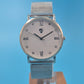 Auriol Damen Uhr Silberfarben – Klassisches Meshband