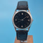 Markenlose Herren Uhr im Pilot Stil – Schwarzes Zifferblatt
