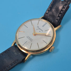 Klassische Dugena Damen Uhr – Vintage Gold-Look mit 17 Rubis