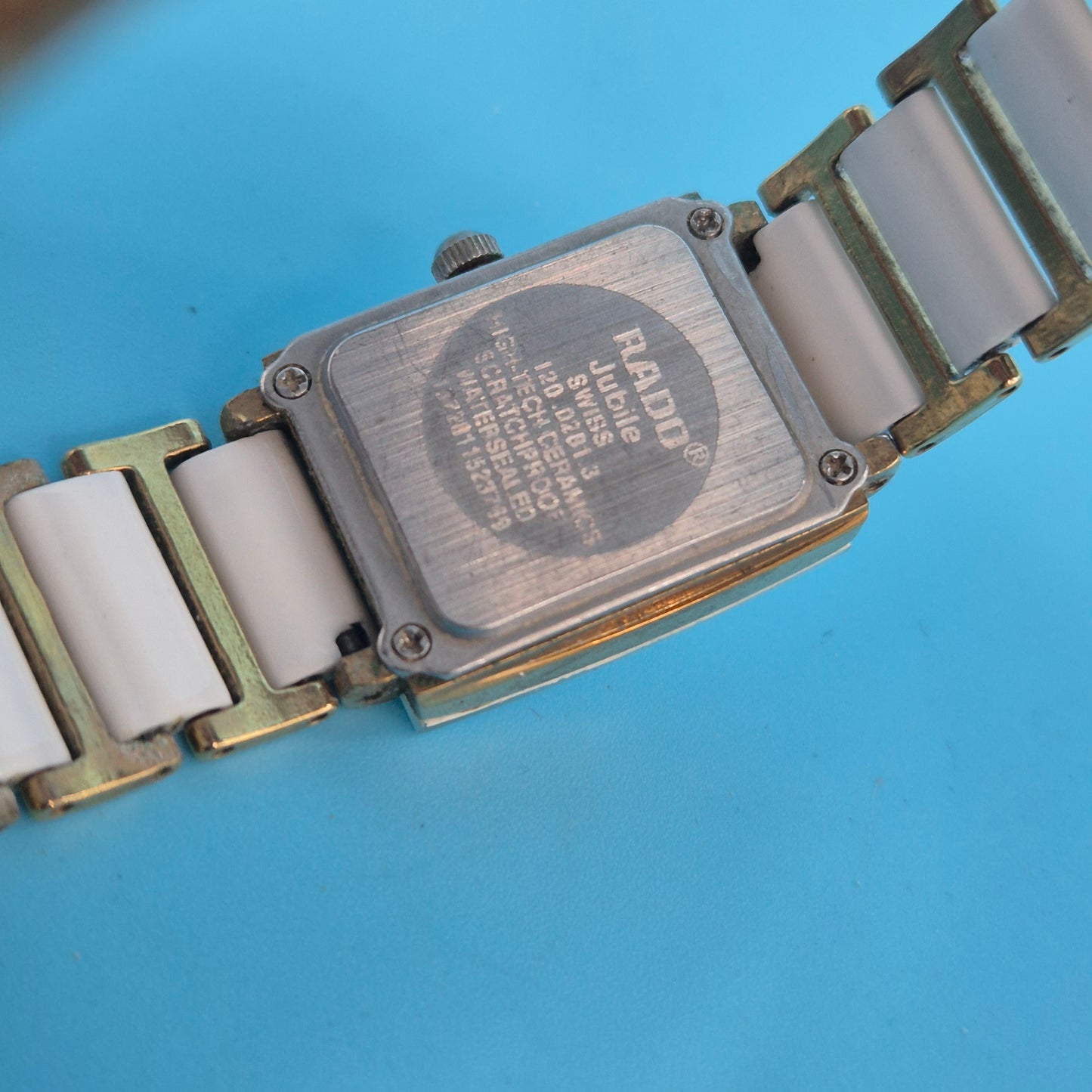 Exklusive Rado Jubilé Damen Uhr – High-Tech Keramik & Gold-Look