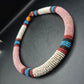 Bunte Perlenkette im Ethno-Stil – Handgefertigte Glasperlen Kette