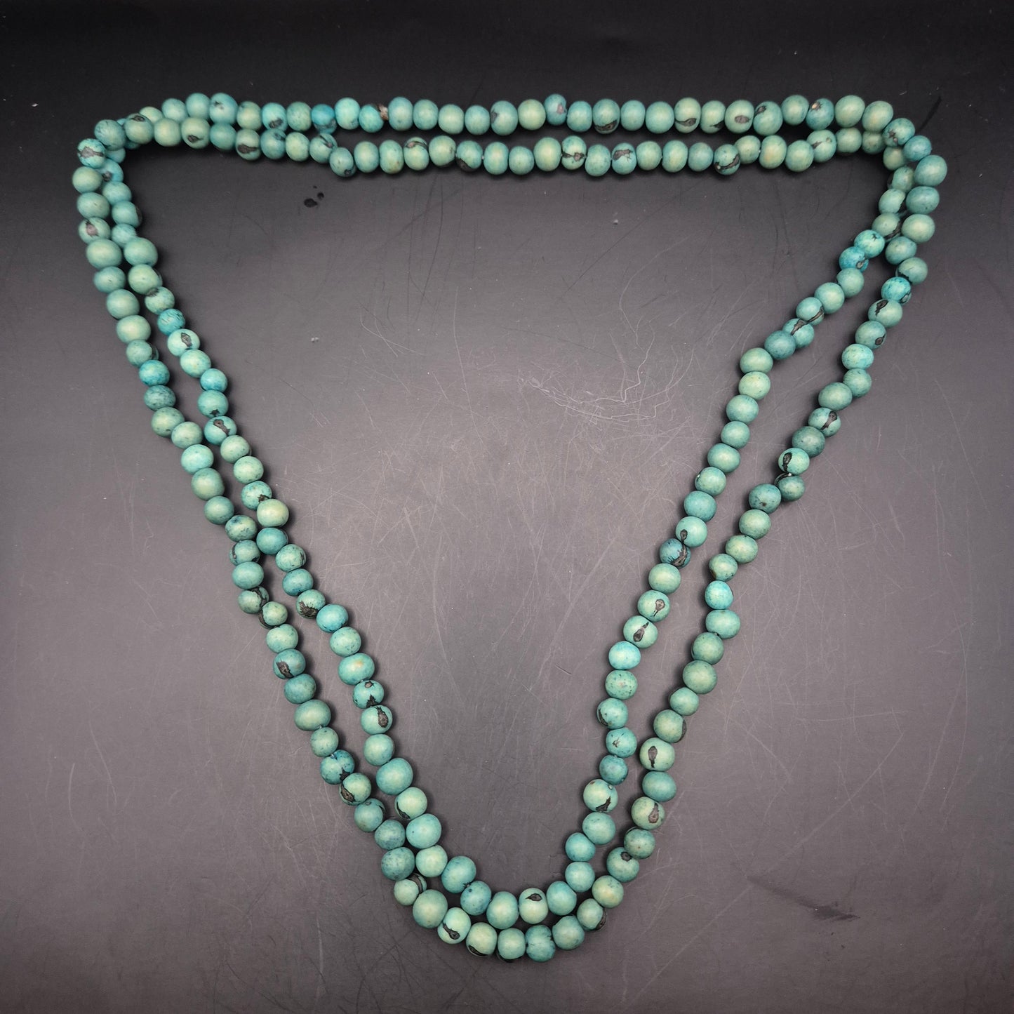 Elegante Türkis-Style Perlenkette – Zeitloses Design für Damen